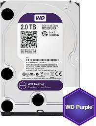 (image for) Western Digital 2TB Purple Hard Drive – Surveillance-Grade Storage for 24/7 Recording and Reliable Video Playback