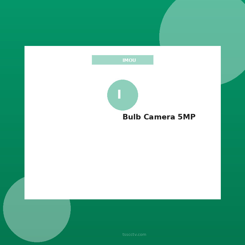 (image for) Bulb Camera 5MP