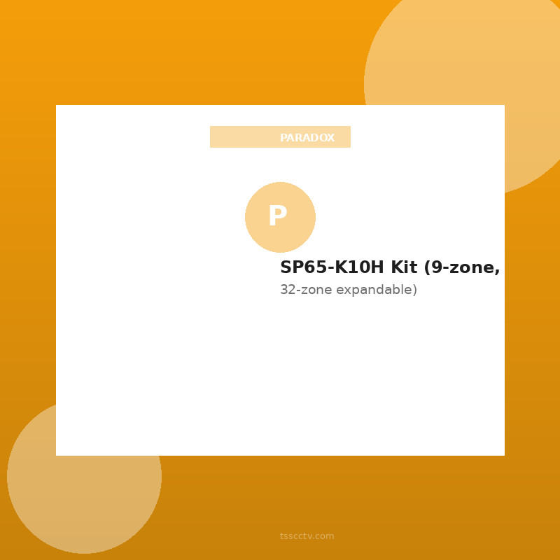(image for) SP65-K10H Kit (9-zone, 32-zone expandable)
