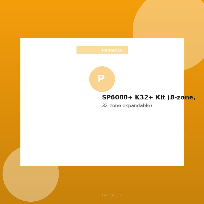 (image for) SP6000+ K32+ Kit (8-zone, 32-zone expandable)