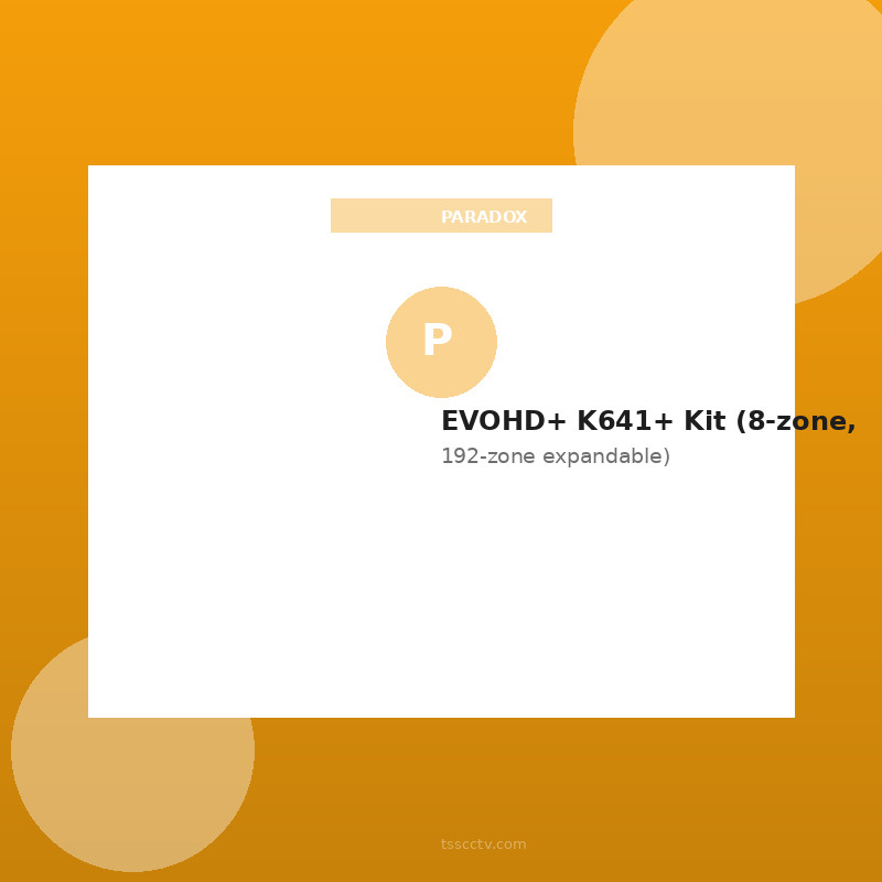 (image for) EVOHD+ K641+ Kit (8-zone, 192-zone expandable)