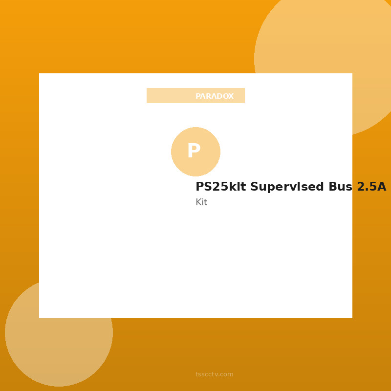 (image for) PS25kit Supervised Bus 2.5A Kit