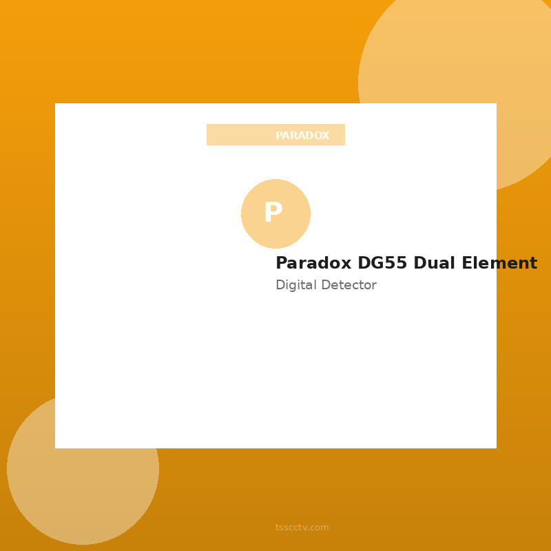 (image for) Paradox DG55 Dual Element Digital Detector